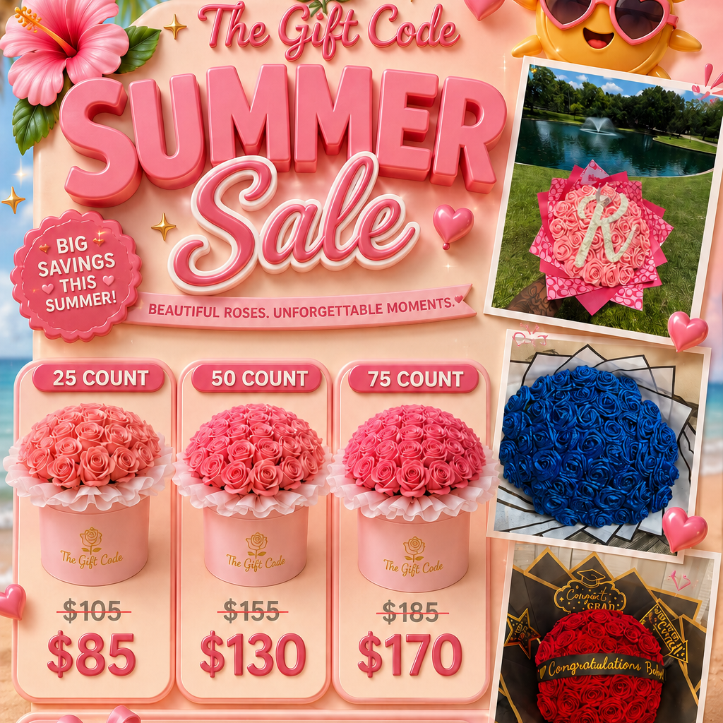 🚨 SUMMER BOUQUET SALE 🚨